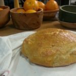 Home-made no-knead bread